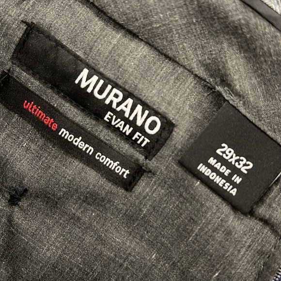 NWT $80  Murano
Evan Extra Slim Fit Flat Front Plaid Dress Pants - Picture 4 of 7